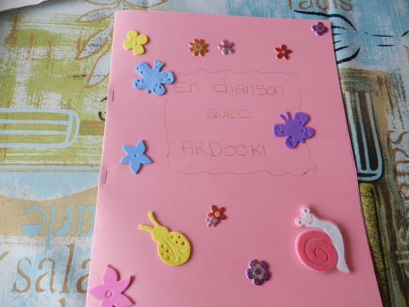 cahier chants et comptines